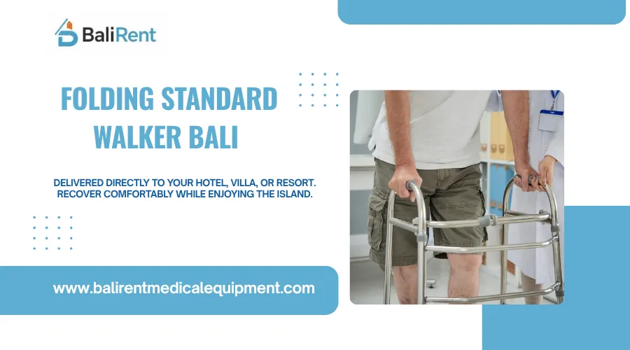 Folding Standard Walker Bali for Safe Daily Mobility